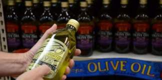 etichettatura dell'olio di oliva