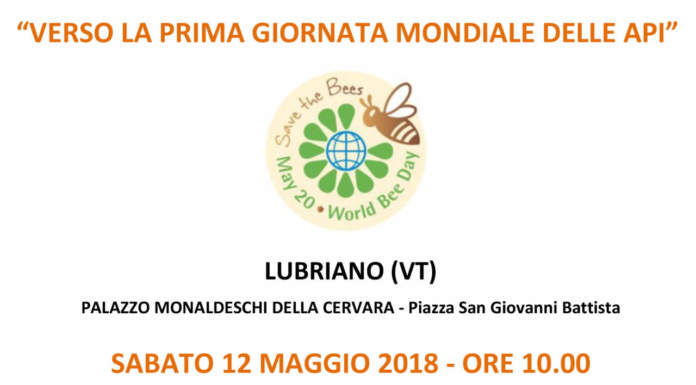 Conferenza Internazionale sull'ape il 12 maggio a Lubriano