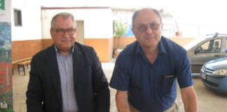 Antonio Nisi (a sinistra) ed Eugenio Tassinari firmano l’accordo fra il Consorzio di tutela e valorizzazione della Lenticchia di Altamura Igp l’Isea | Lenticchia di Altamura