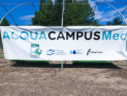 innovazione e irrigazione a acqua campus med 2019
