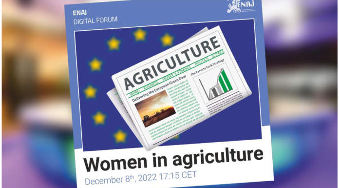 Virtual Forum di ENAJ: la nuova PAC e la donne in agricoltura