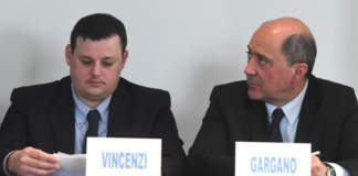 Francesco Vincenzi e Massimo Gargano, presidente e