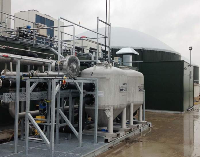 purificazione biogas filtri