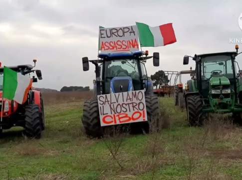 Protesta trattori